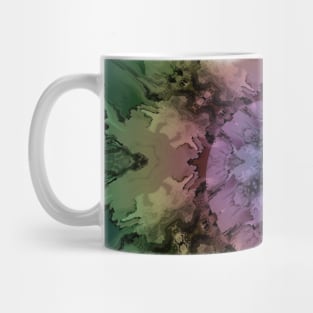 Rainbow Tie Dye 3D Spiral Mug